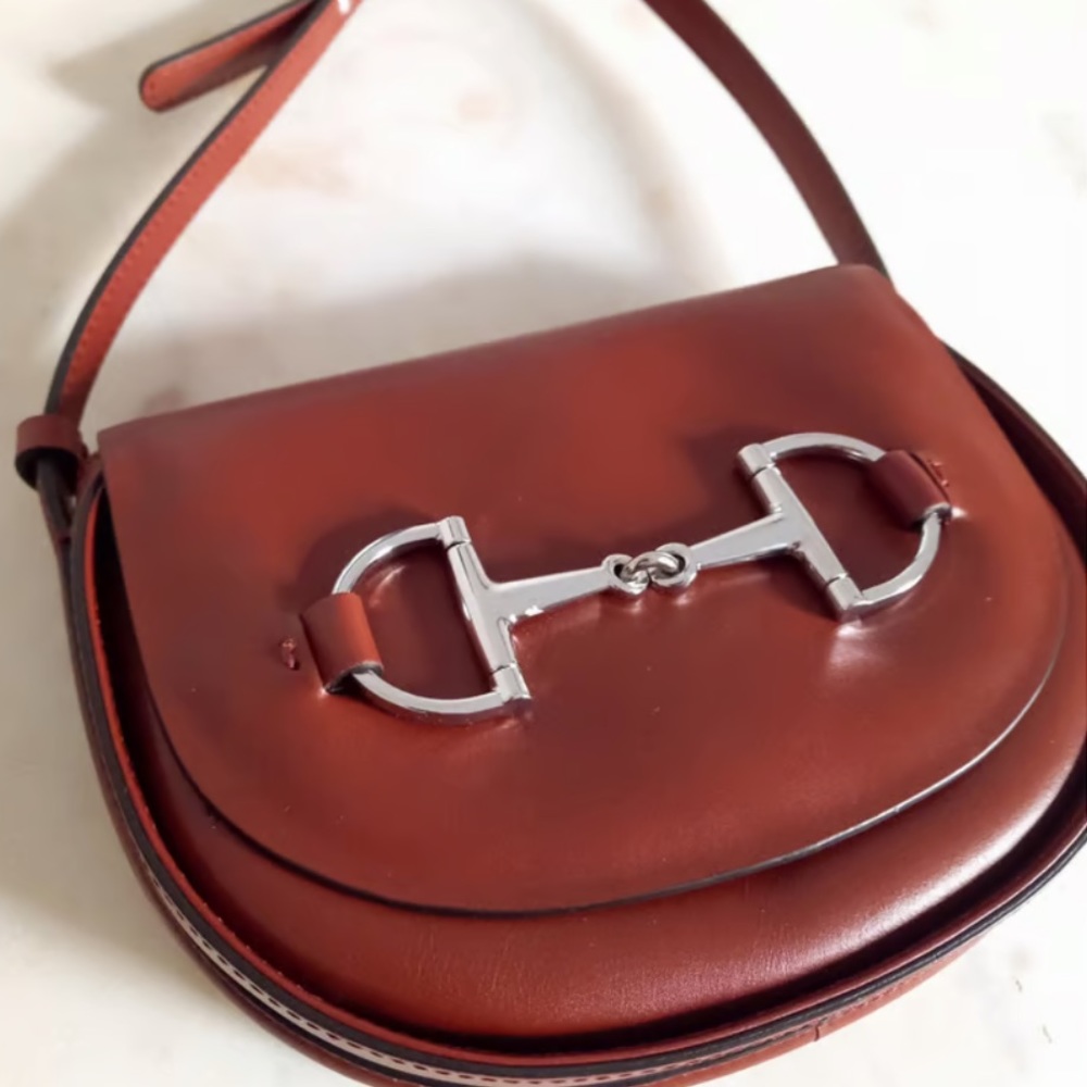 Massimo Dutti beautiful crossbody bag with horsebit